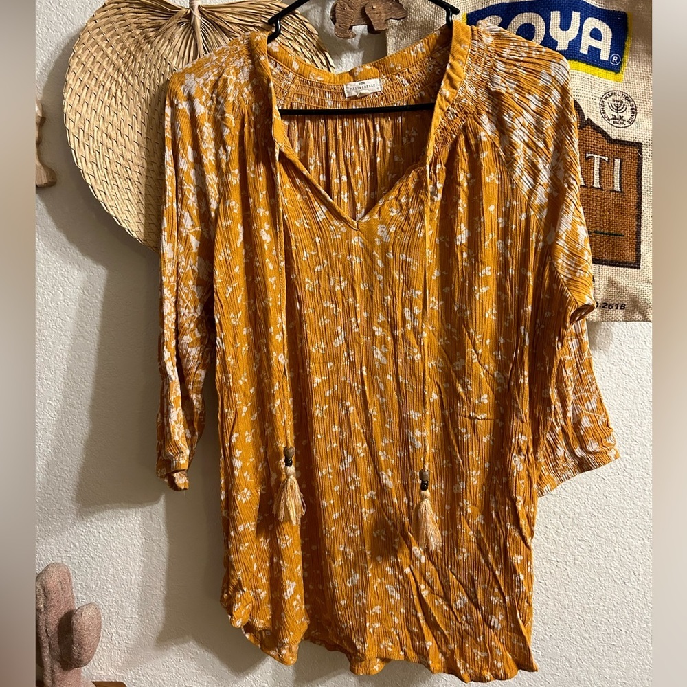 Floral boho blouse 👚 - Picture 2 of 6